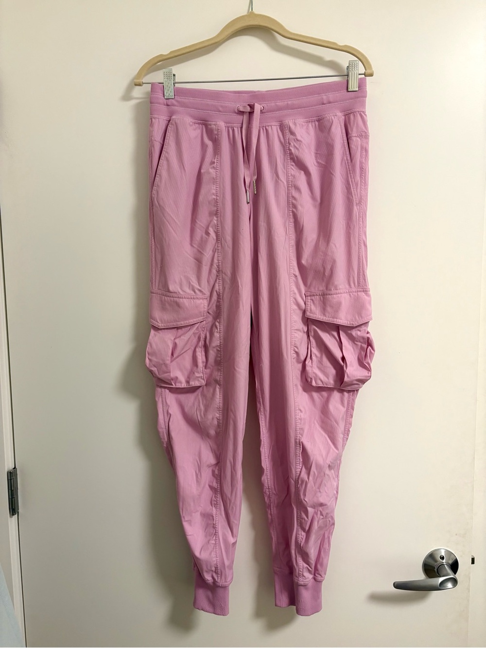 Lululemon Pink Cargo Jogger Pants